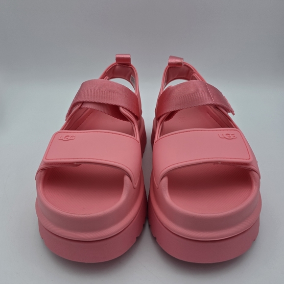 UGG Goldenglow Platform Strappy Sandals - Tropical Pink 1152685 Women's Size 6 - Picture 2 of 5